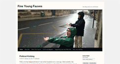 Desktop Screenshot of fineyoungfauves.com