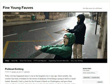 Tablet Screenshot of fineyoungfauves.com